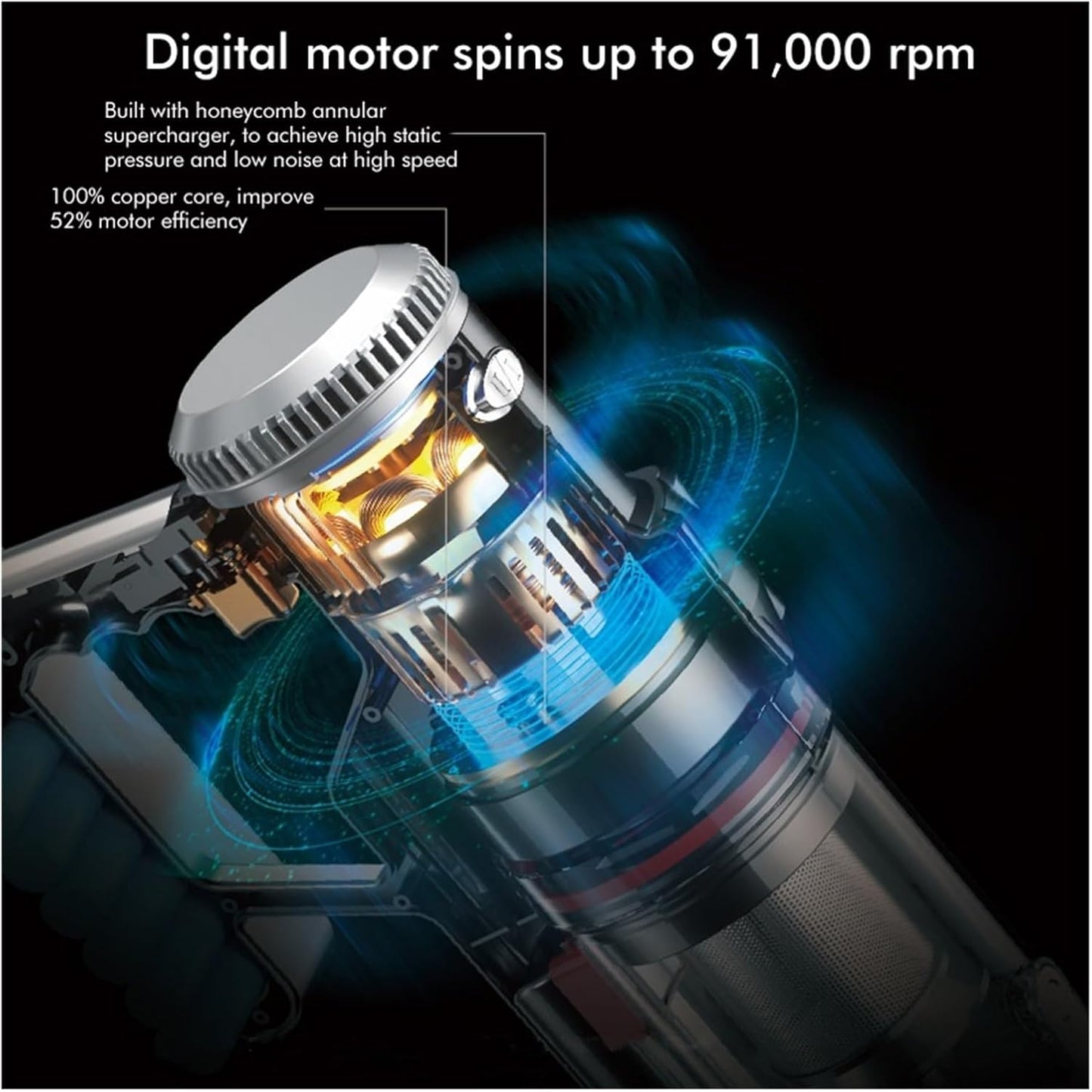 2-in-1 Stick Vacuum Cleaner