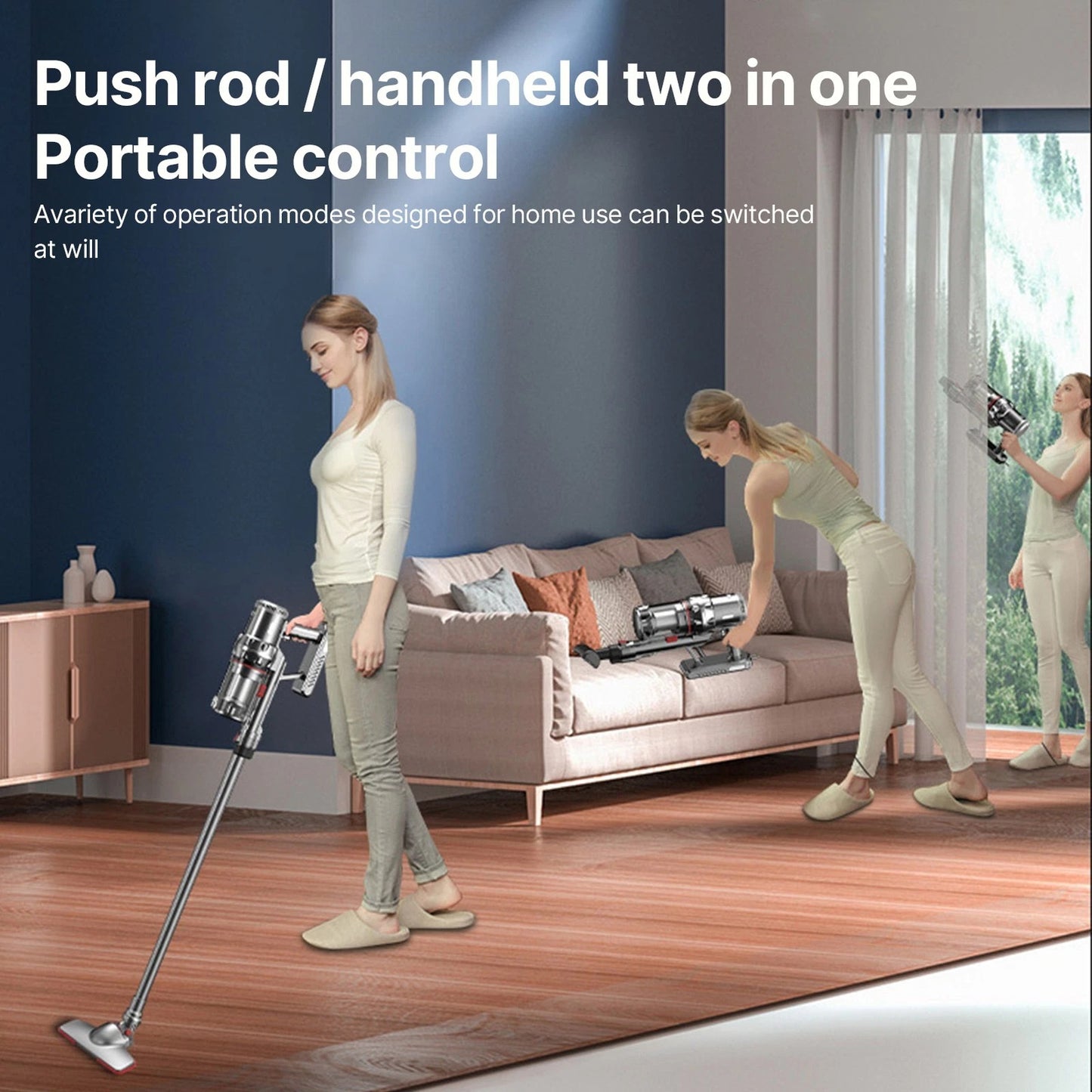Sokany 16V Handheld Stick Vacuum – Lightweight Power Suction