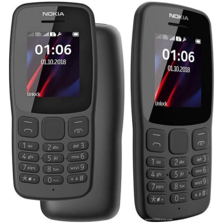 Nokia 106 (2023) – Durable Keypad Phone with Dual SIM, Long Battery Life & FM Radio