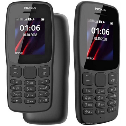 Nokia 106 (2023) – Durable Keypad Phone with Dual SIM, Long Battery Life & FM Radio