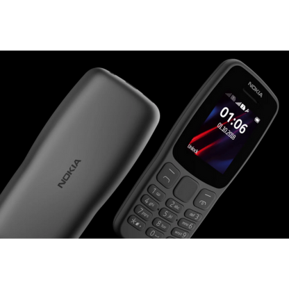 Nokia 106 (2023) – Durable Keypad Phone with Dual SIM, Long Battery Life & FM Radio