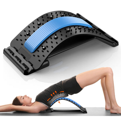 Back Stretcher for Pain Relief – Multi-Level Back Cracker Board