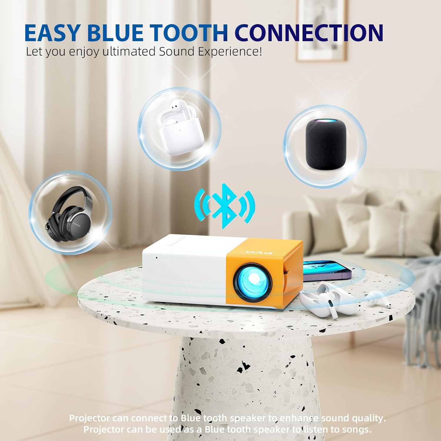 Portable Mini Projector