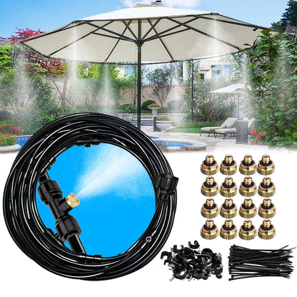 Misting Cooling System – For Garden, Backyard & BBQ