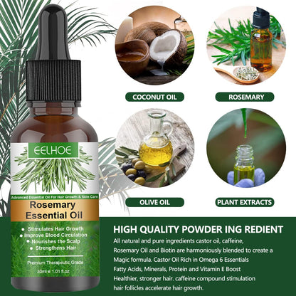 Rosemary Hair Growth Oil – Anti Hair Loss & Scalp Nourishing Solution