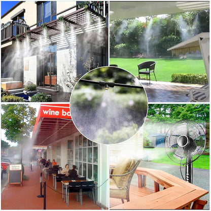Misting Cooling System – For Garden, Backyard & BBQ