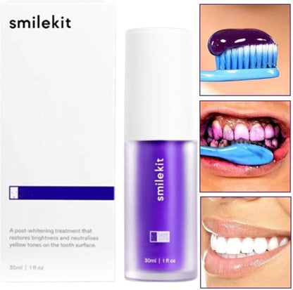 Hismile V34 Colour Corrector – Purple Teeth Whitening Tooth Stain Remover