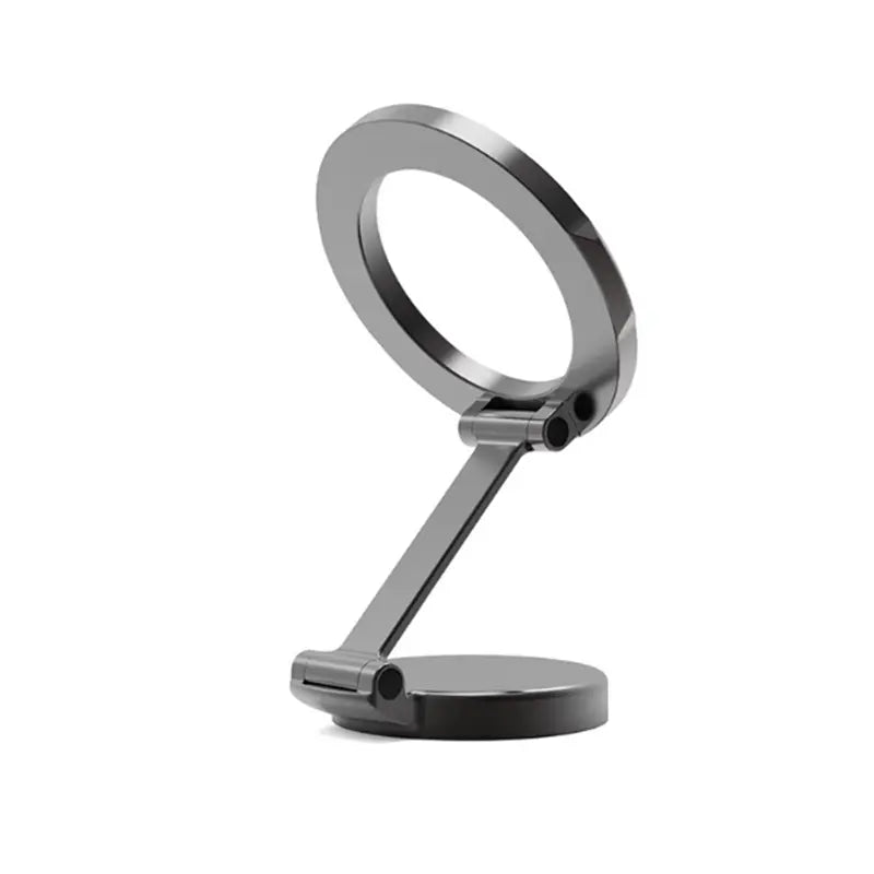Magnetic Car Phone Holder – 360° Suction Cup Rotating Folding Dashboard Mount