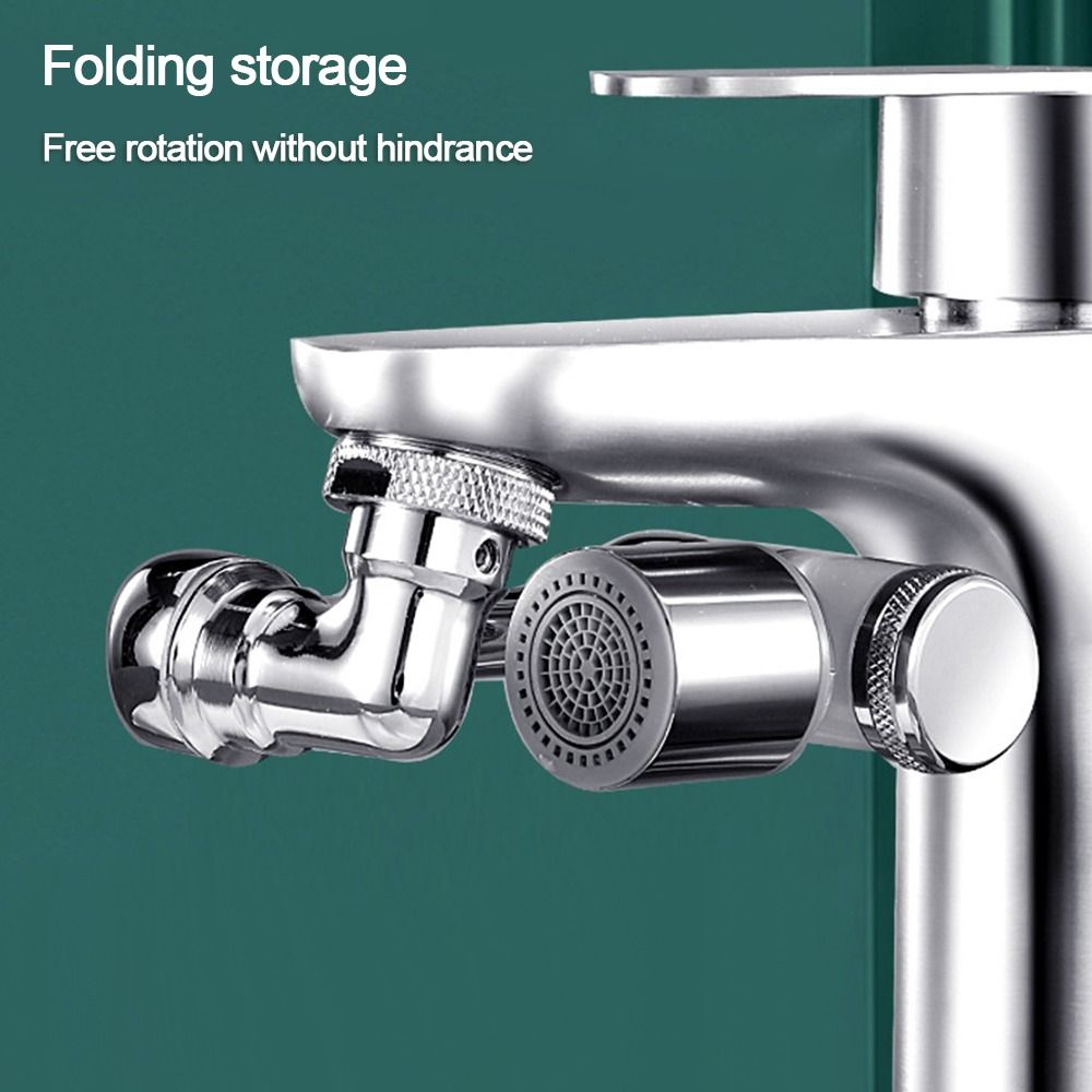 1080° Rotating Anti-Splash Faucet Nozzle – Water-Saving Tap Extender