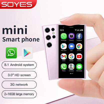 S23 Mini Smartphone – Android 8.1, Dual SIM, 3.0’’ HD Screen