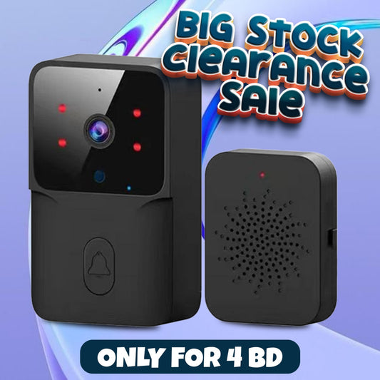 Wireless Video Doorbell Camera – HD Smart Home Security & Intercom System