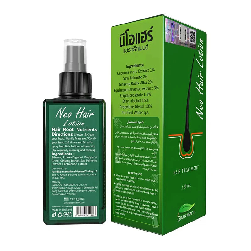 Neo Hair Growth Lotion – Original Thai Formula for Stronger, Thicker Hair