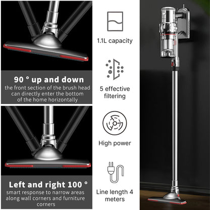 Sokany 16V Handheld Stick Vacuum – Lightweight Power Suction
