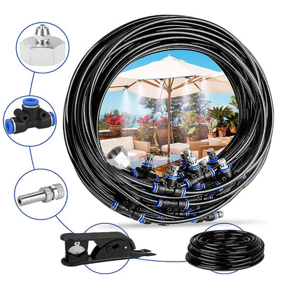 Misting Cooling System – For Garden, Backyard & BBQ