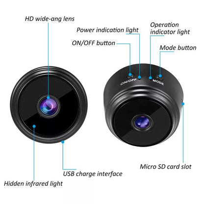 Smart Mini WiFi Camera Wireless 1080P HD