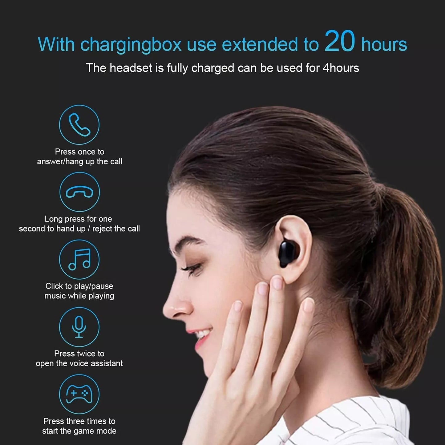 Xiaomi Mi True Wireless Earbuds Basic 2 – 12 Hours Battery, Easy Switching, Crisp Sound