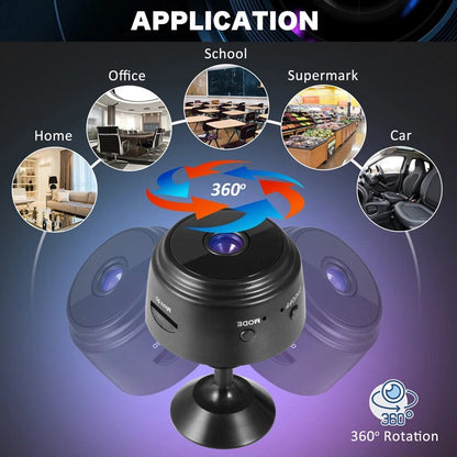 Smart Mini WiFi Camera Wireless 1080P HD