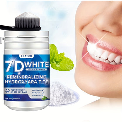 7D WHITE Tooth Powder – Natural Teeth Whitening & Breath Freshener | 50g