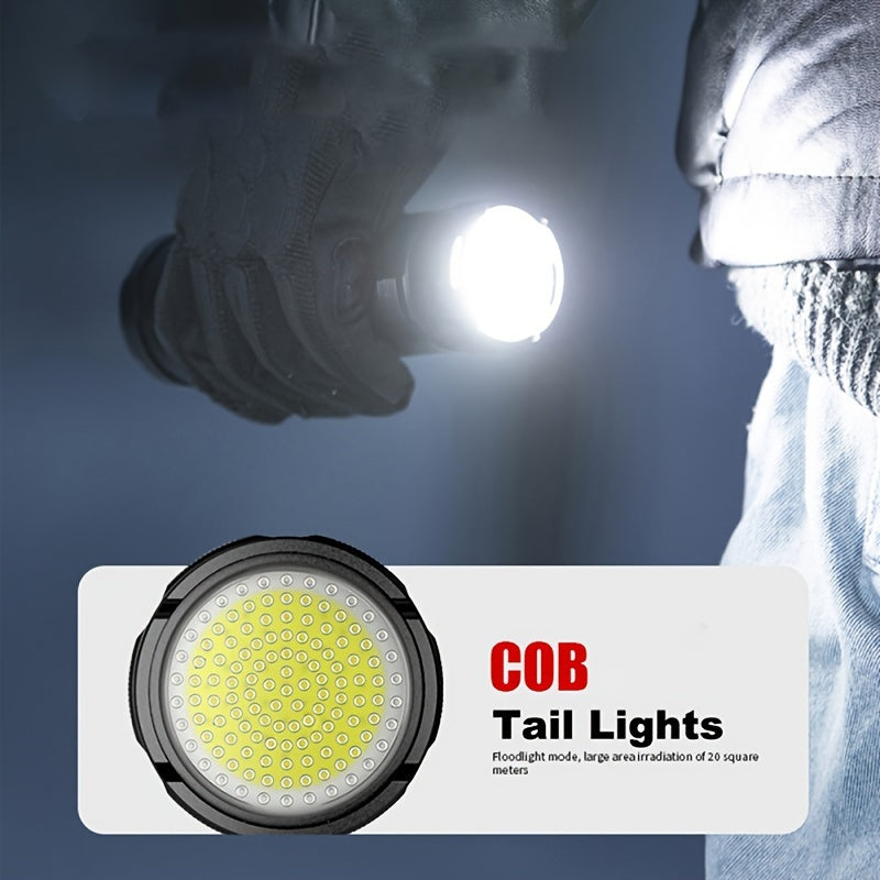 Ultra-Bright LED Flashlight – Aluminum Alloy | Adjustable Beams |