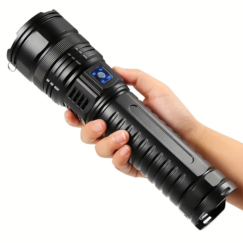 Ultra-Bright LED Flashlight – Aluminum Alloy | Adjustable Beams |
