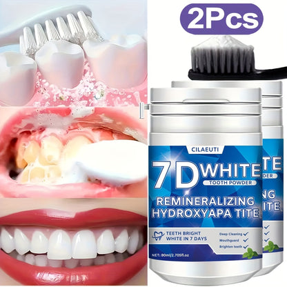 7D WHITE Tooth Powder – Natural Teeth Whitening & Breath Freshener | 50g