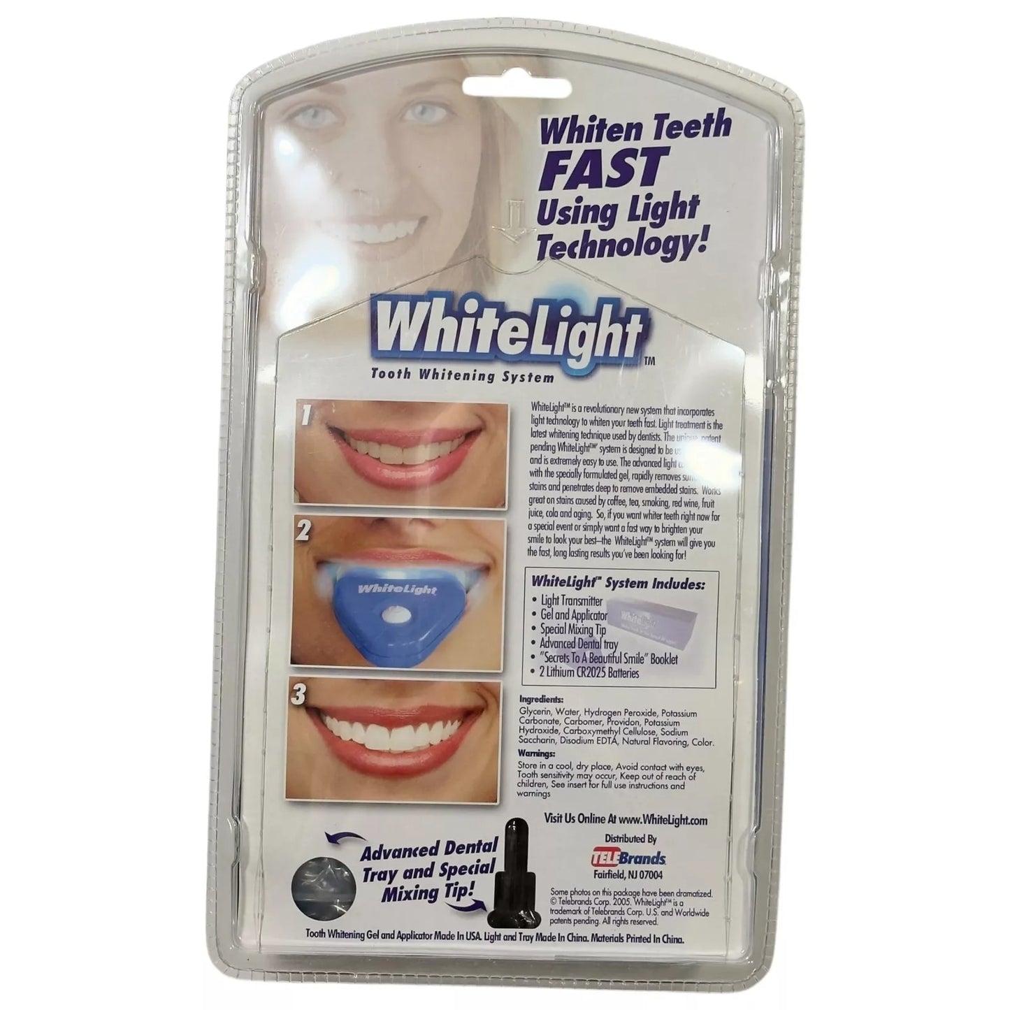 WhiteLight Dental Teeth Whitening Light Kit – Fast & Easy Tooth Whitening System