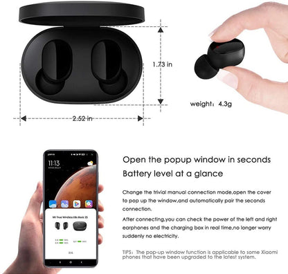Xiaomi Mi True Wireless Earbuds Basic 2 – 12 Hours Battery, Easy Switching, Crisp Sound